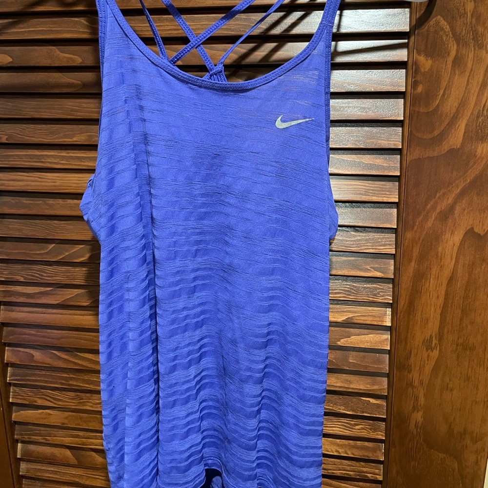 Worn once purple Nike workout tank top